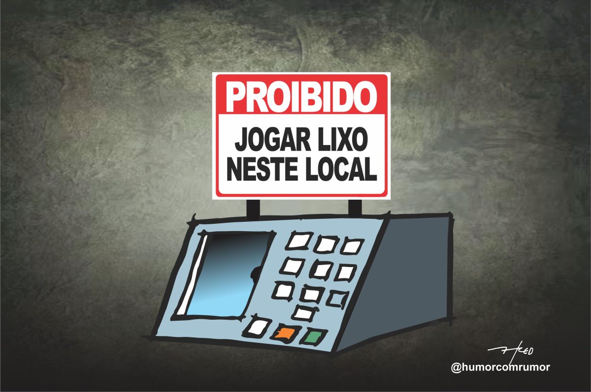 Nova charge do campinense Fred Ozanan: “Urna”