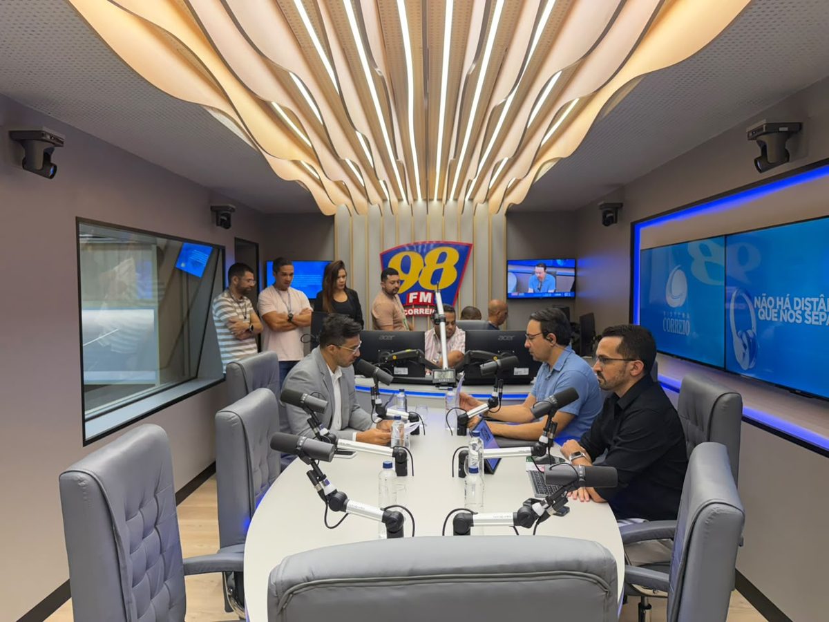 Sistema Correio inaugura novo estúdio da Rádio Correio 98.3 FM e amplia estrutura inovadora do Portal Correio e da Arena Correio