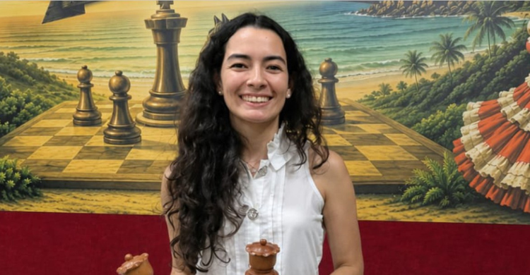 Aluna da UFCG é primeira Mestra Nacional Absoluta no xadrez da Paraíba