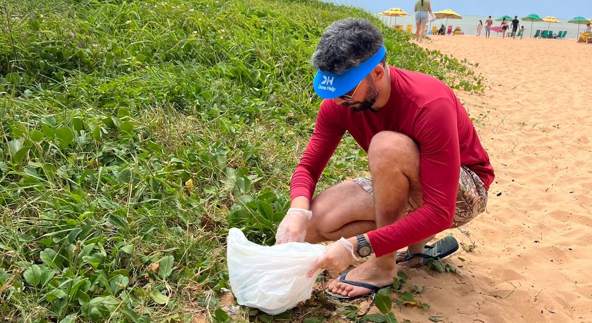 Ação voluntária em João Pessoa marca o Dia Mundial da Limpeza