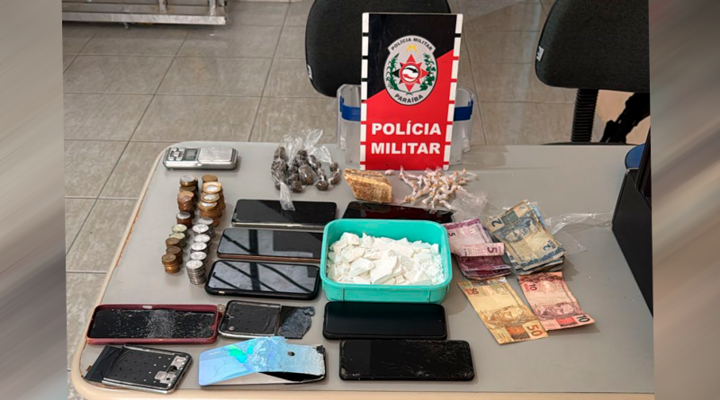 Três homens são presos por suspeita de tráfico de drogas em Itaporanga