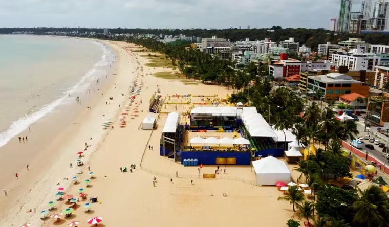 João Pessoa busca sediar a Copa do Mundo de Vôlei de Praia em 2029