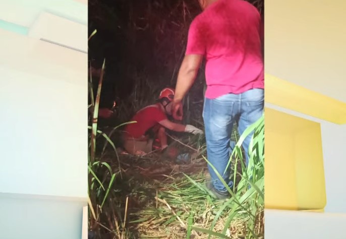 Motociclista passa quase um dia em matagal após acidente na Paraíba