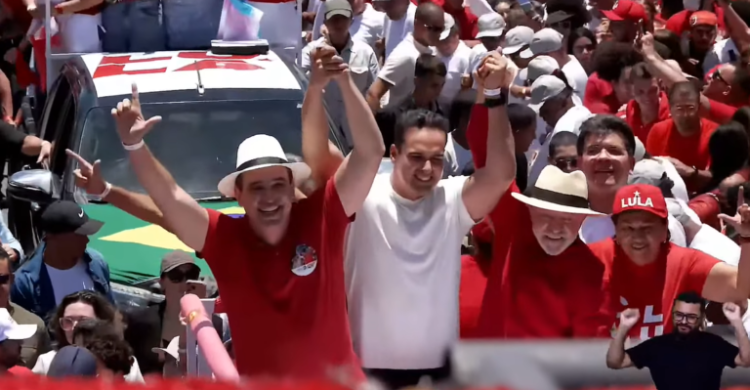 Lucas Ribeiro participa de evento político com Lula no Rio Grande do Norte