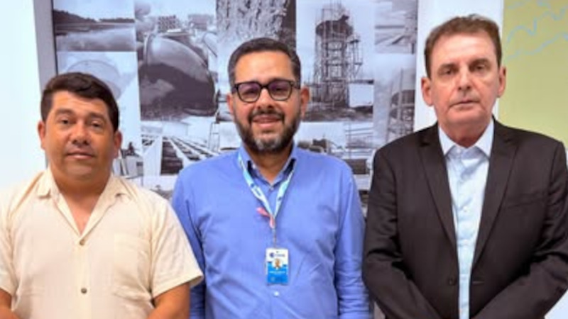 Prefeito de Tenório e Chico Mendes debatem demandas na Cagepa