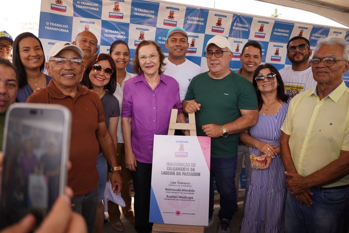 Prefeitura de Guarabira entrega pavimentação da Ladeira do Sítio Passagem