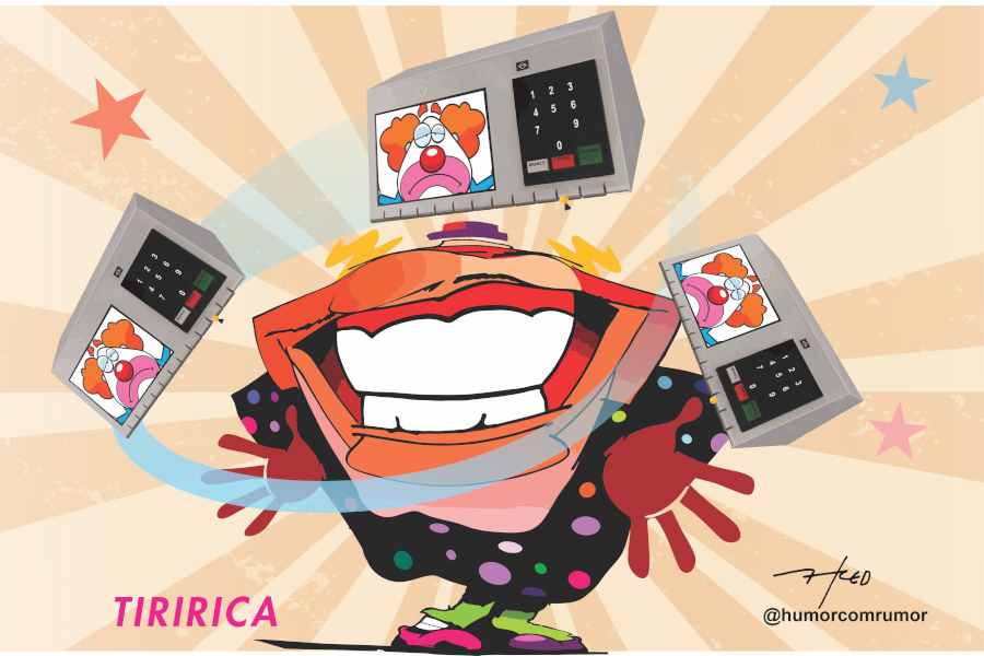 Charge do dia do campinense Fred Ozanan: Tiriricada