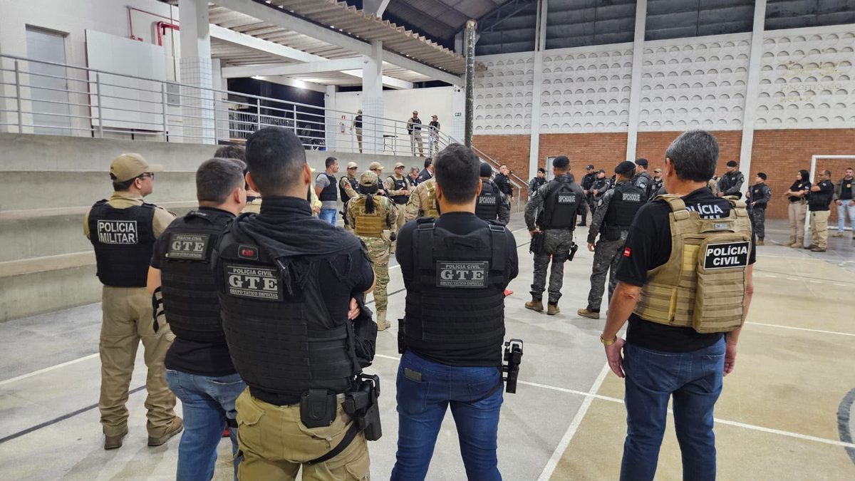 Operação policial prende suspeitos e cumpre mandados em Guarabira