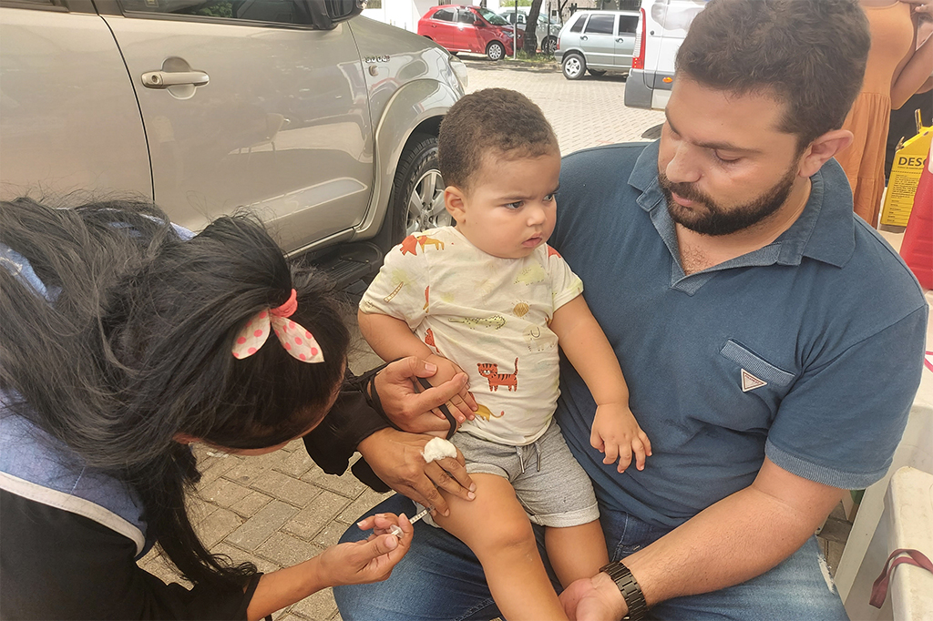 Dia D de Multivacinação reforça proteção de crianças e adolescentes em João Pessoa