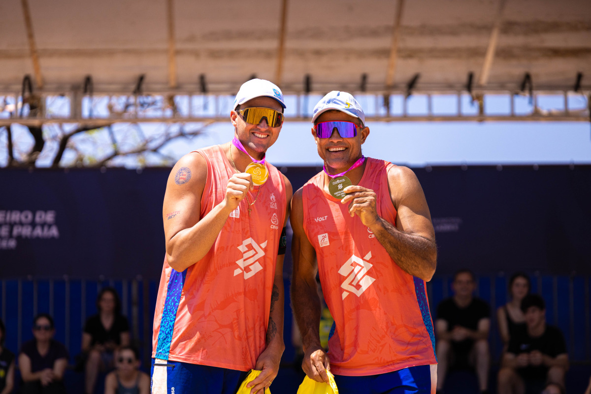 George vence etapa de Sorriso do Challenger de Vôlei de Praia ao lado de Bruno