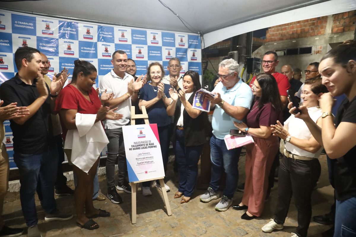 Prefeitura de Guarabira entrega calçamentos no Lucas Porpino