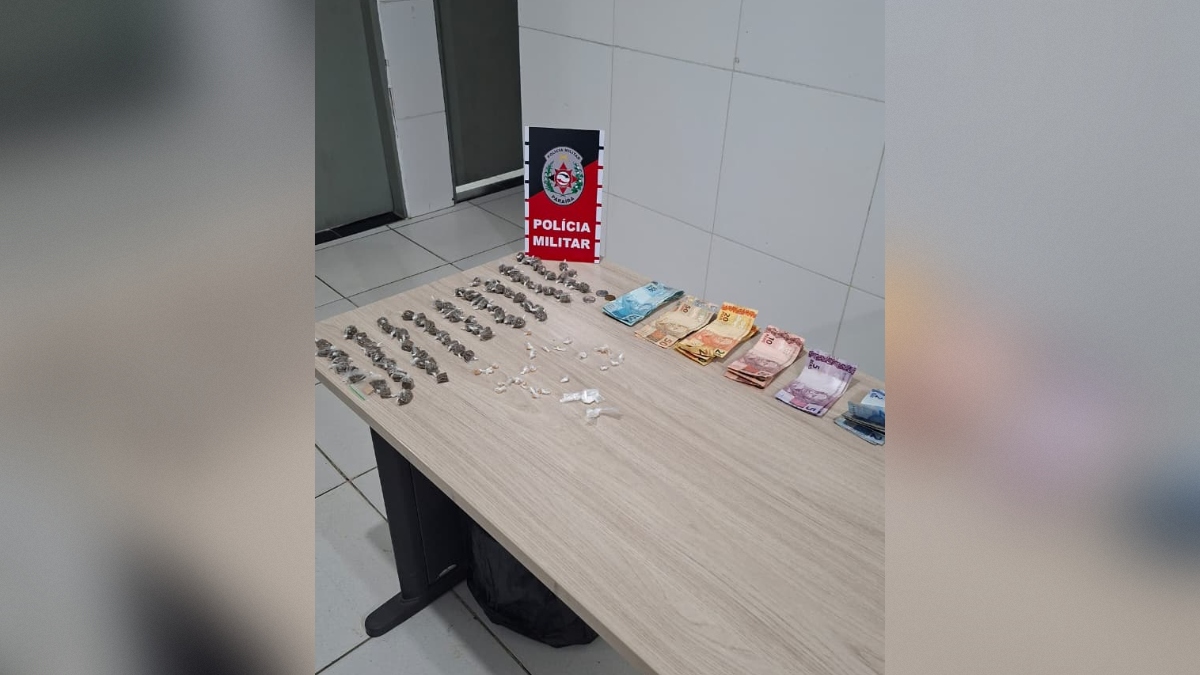 Operação policial apreende mais de cem porções de entorpecentes em Cajazeiras