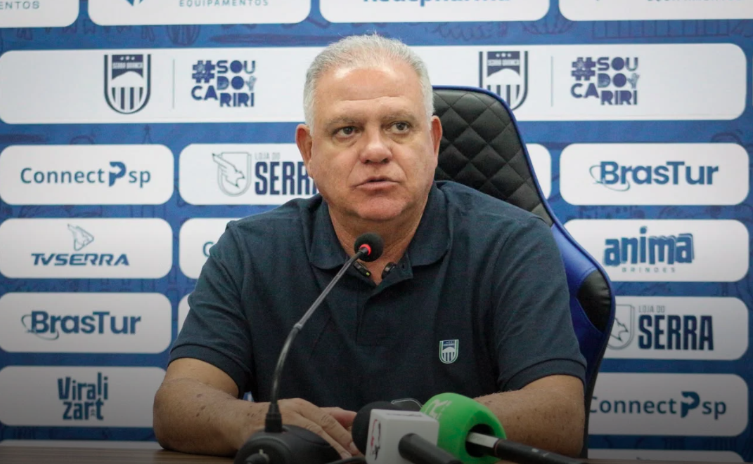 Waguinho Dias valoriza disputa pela Copa Paraíba para o Serra Branca: ‘Objetivo é o título’