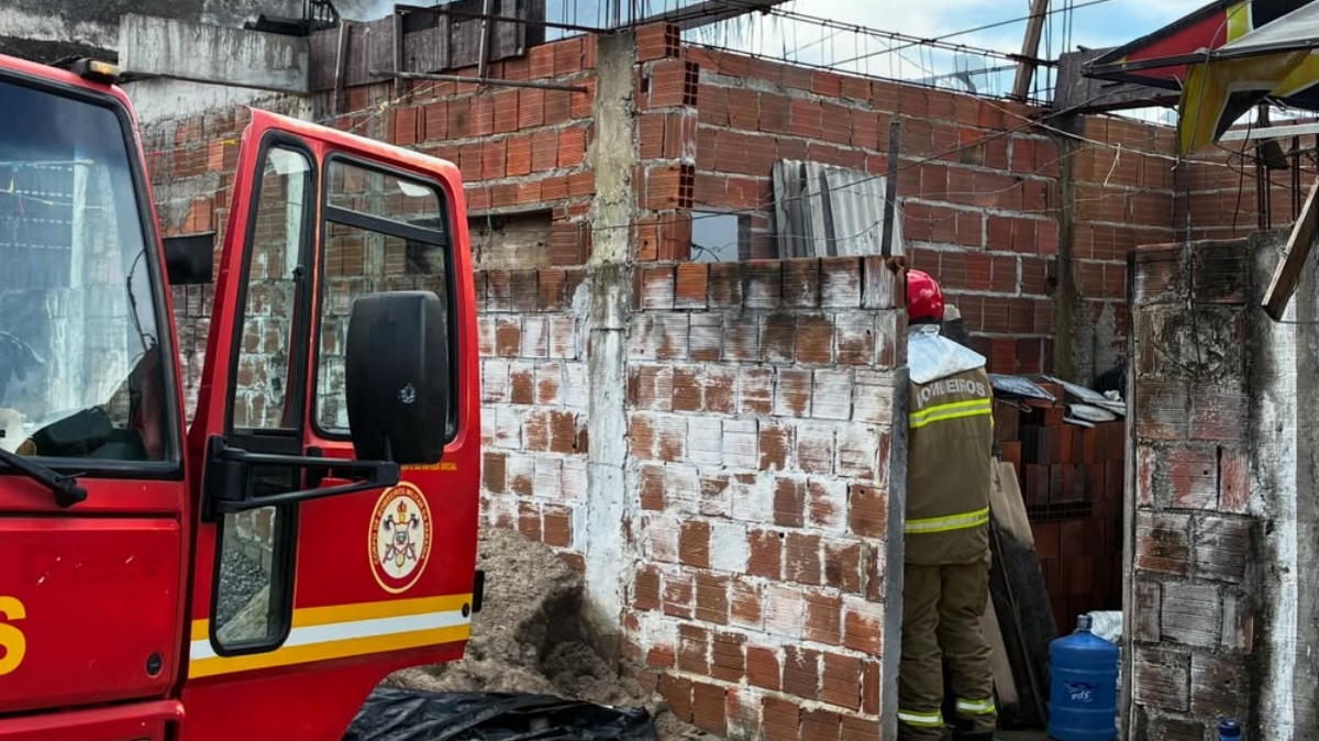 Explosão em casa deixa homem ferido com queimaduras em Guarabira