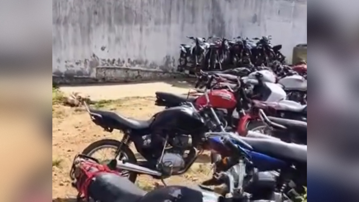 Polícia apreende 45 motos após eventos em Cubati