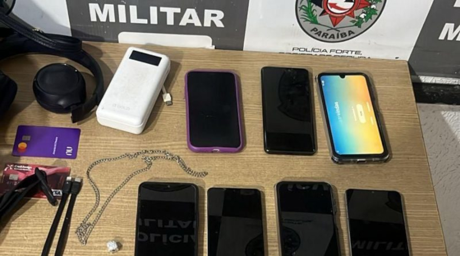 Polícia Civil recupera 321 celulares roubados e prende quatro pessoas na Paraíba