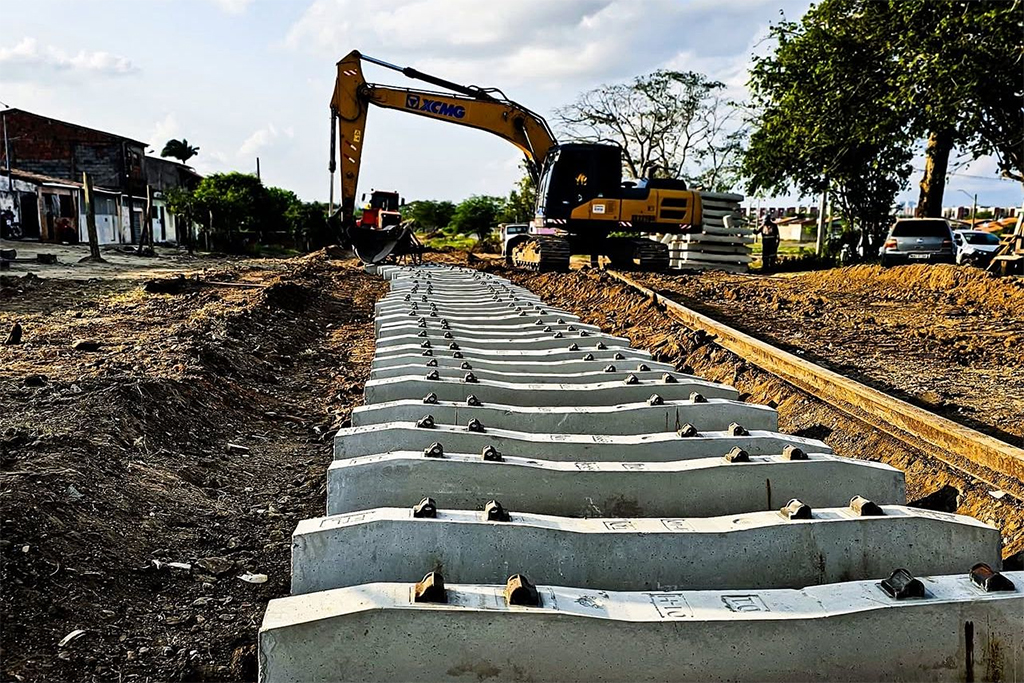 Obra do VLT em Campina tem entrega prevista para o 2º semestre de 2027