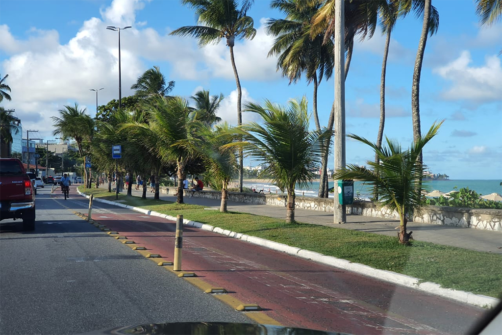 Orla marítima de João Pessoa ganhará modernização da iluminação