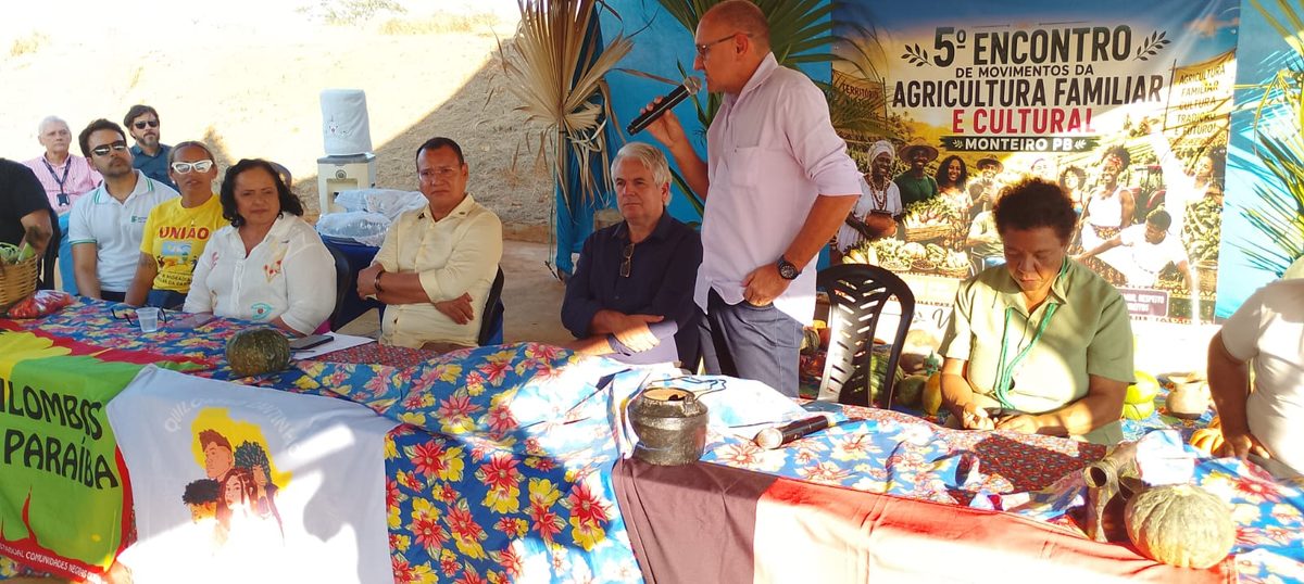Vice-prefeito de Monteiro participa de encontro na Vila Produtiva Lafayette