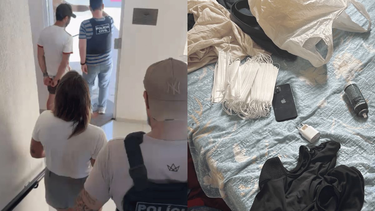 Casal suspeito de integrar facção na Paraíba é capturado em Brasília
