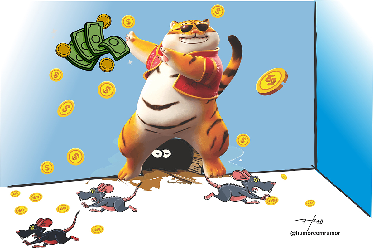 Charge do dia do campinense Fred Ozanan: Pânico!