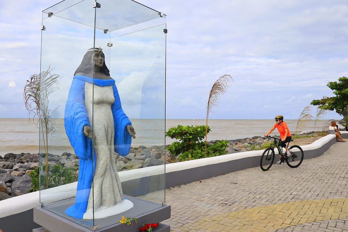 Ministério Público acompanha apuração de vandalismo em estátua