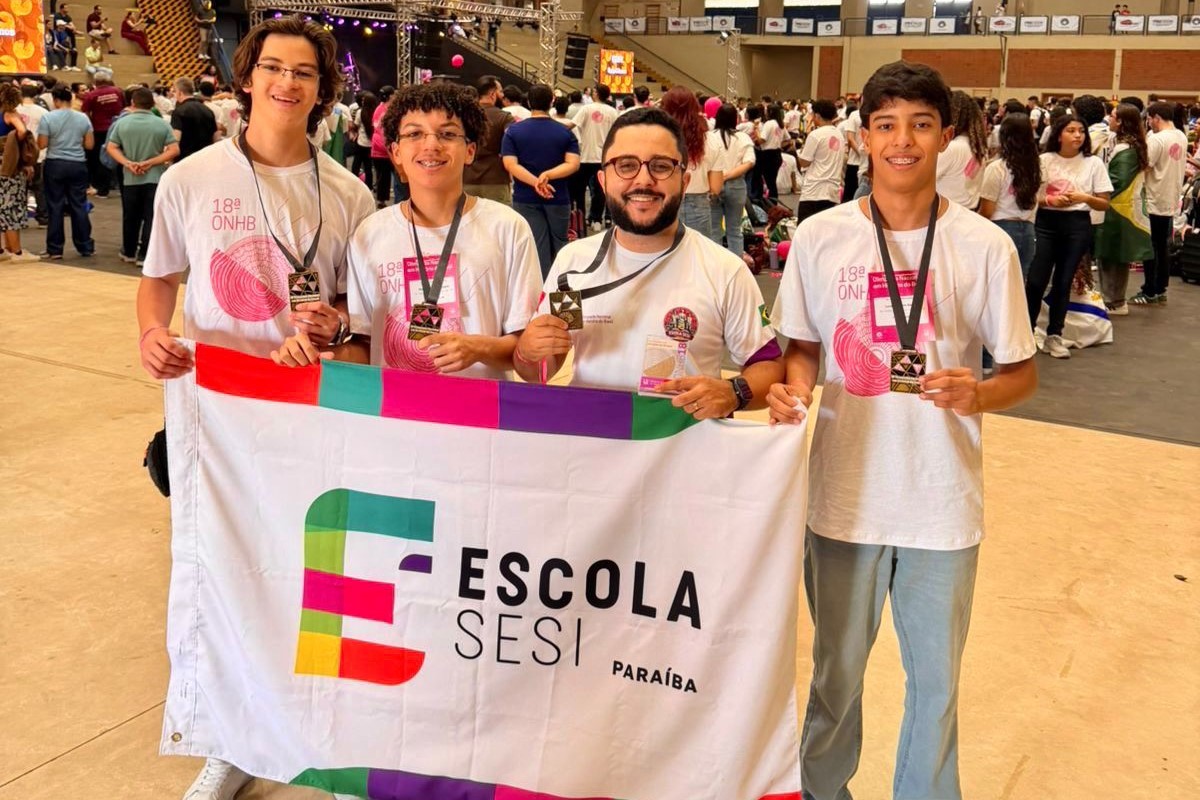 Escola SESI é a única instituição de Campina Grande premiada na Olimpíada Nacional em História