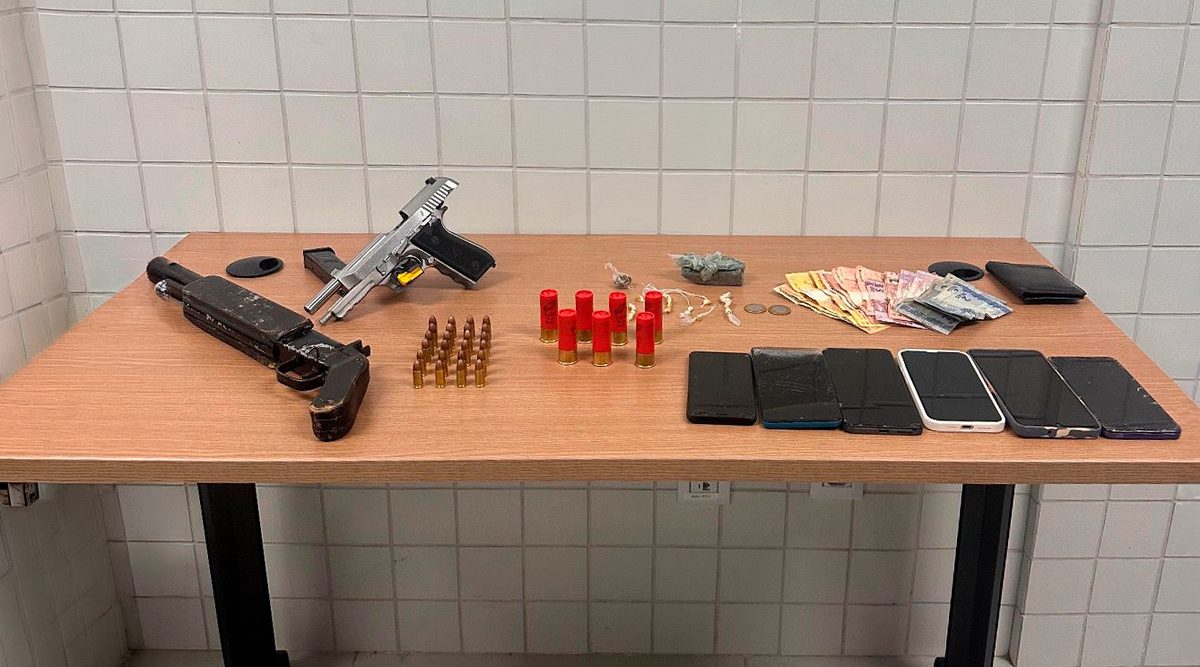 Três pessoas são presas por suspeita de ligação com facção em Jacaraú