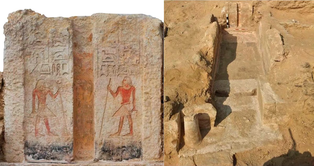 Arqueólogos encontram tumba de quatro mil anos no Egito