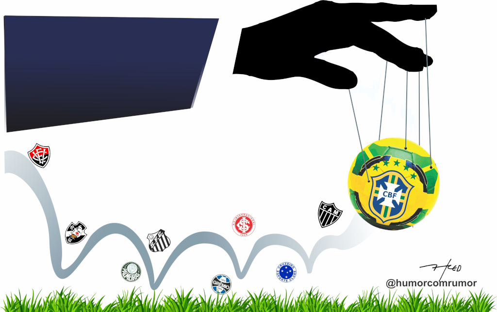 Nova charge do campinense Fred Ozanan: Bola em jogo