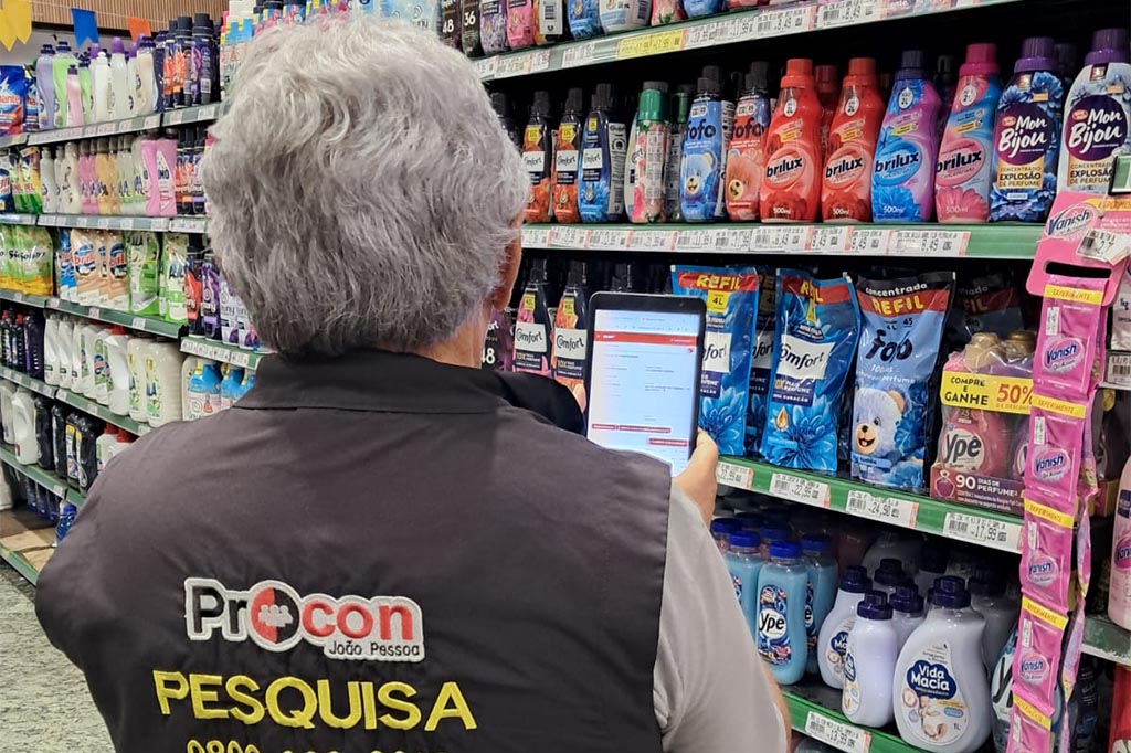 Veja a variação de preço nos produtos de limpeza em João Pessoa