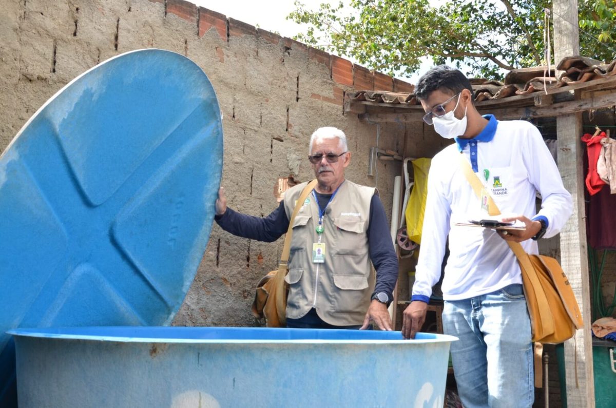 Campina Grande registra alto risco de proliferação do Aedes aegypti em 34 bairros