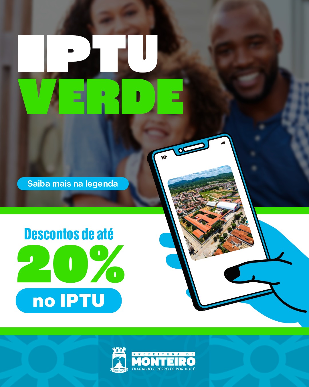 Prefeitura de Monteiro cria programa IPTU Verde para imóveis sustentáveis