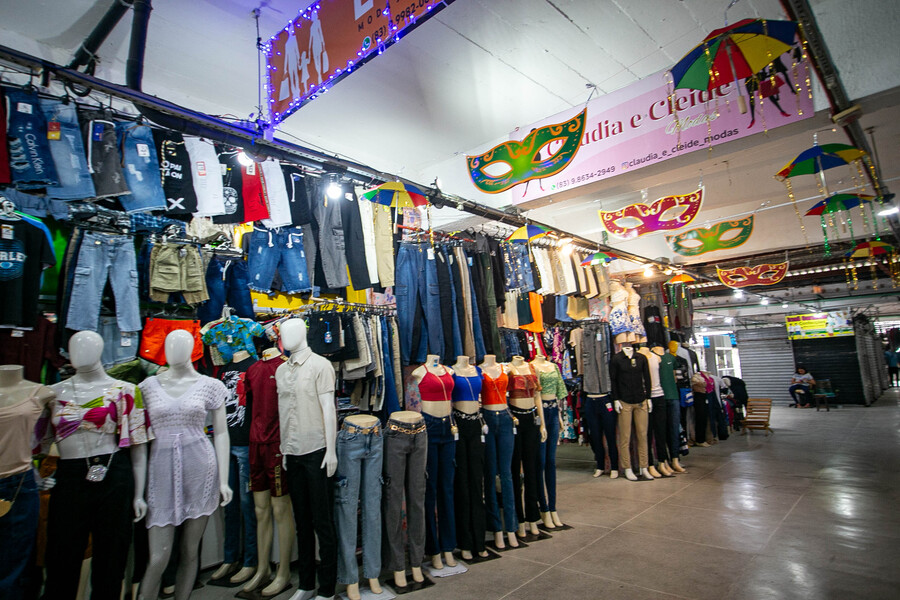 Veja funcionamento dos shoppings populares e mercados públicos em João Pessoa