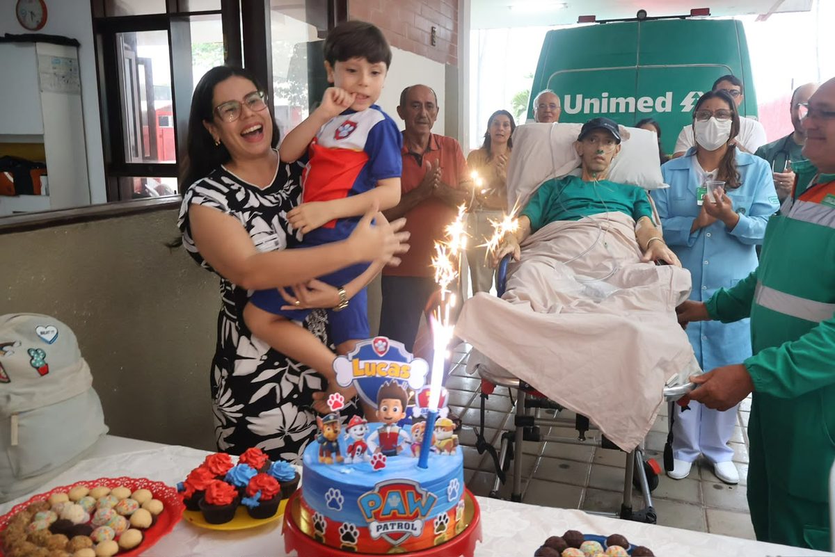 Hospital realiza desejo de paciente em tratamento paliativo na Paraíba