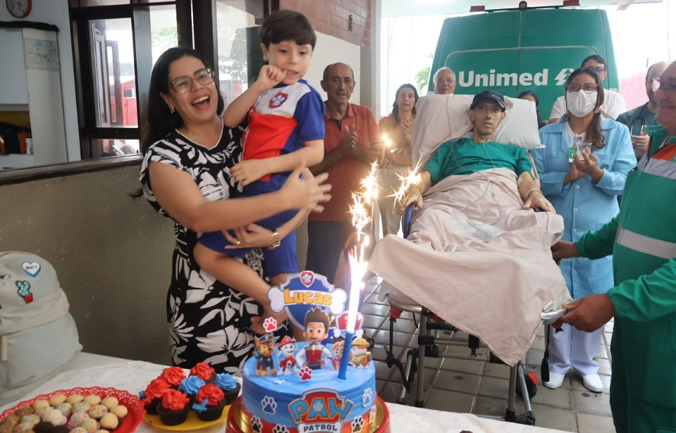 Hospital realiza último desejo de paciente internado em João Pessoa