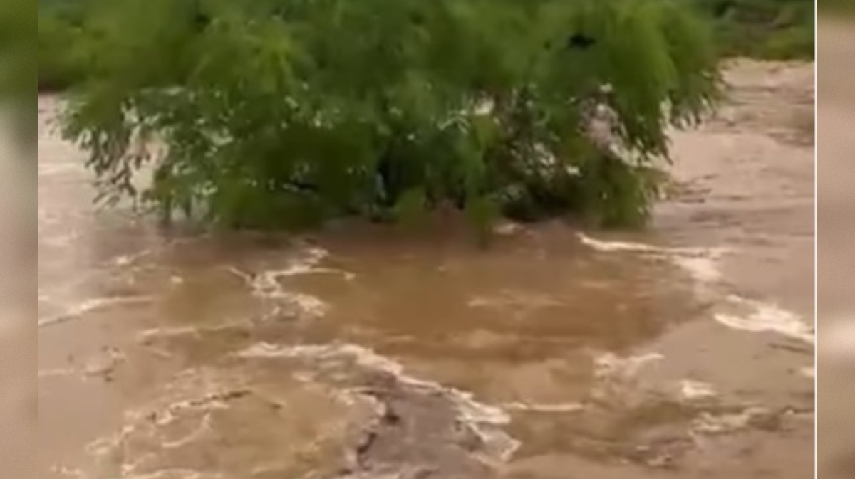 Chuva intensa causa interdição e alagamentos em Bananeiras