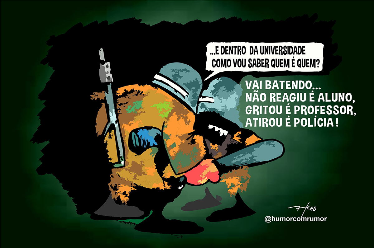 Charge do dia do campinense Fred Ozanan: Graduação