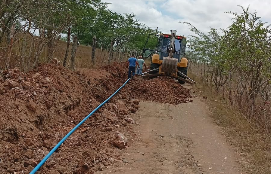 Prefeitura de Campina Grande inicia construção de adutora na zona rural