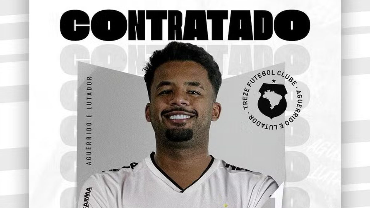 Treze contrata atacante Jefinho para a disputa do Campeonato Brasileiro da Série D