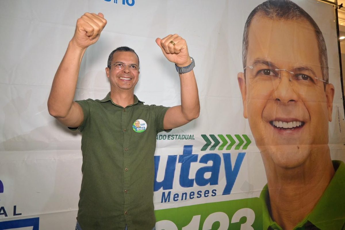 Deputado Jutay Meneses agradece votação e reeleição