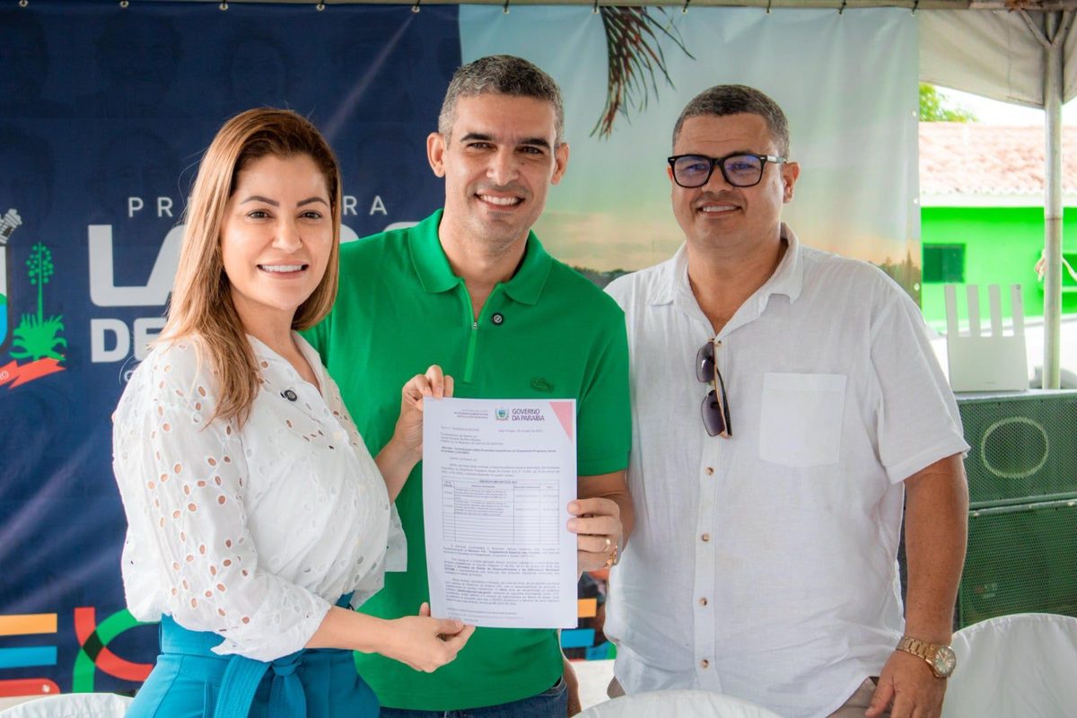 Lagoa de Dentro recebe verba de meio milhão viabilizada por Danielle do Vale