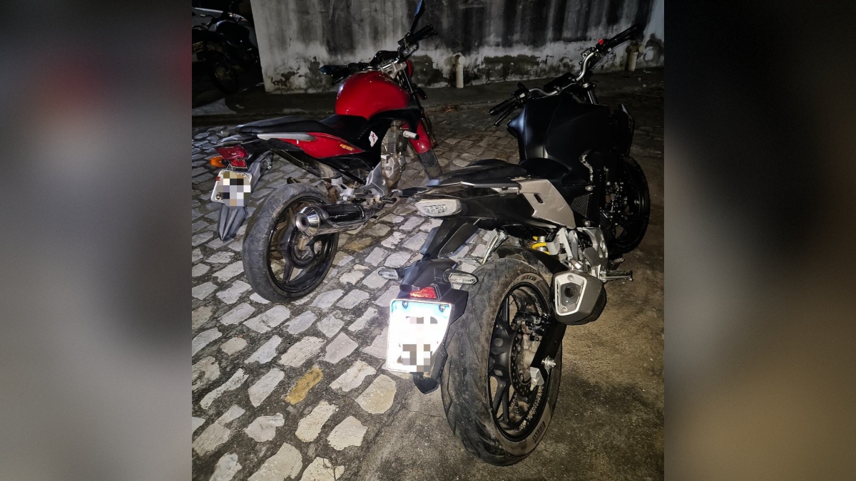 Suspeito preso e moto recuperada após perseguição em Cajazeiras