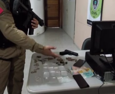 Homem é preso em flagrante por tráfico de drogas em Itaporanga