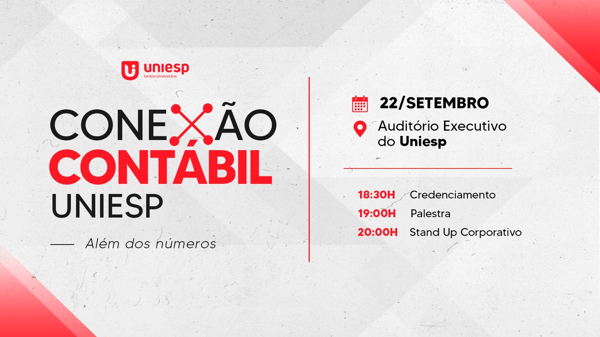Uniesp realiza evento gratuito para celebrar o Dia do Contador nesta terça