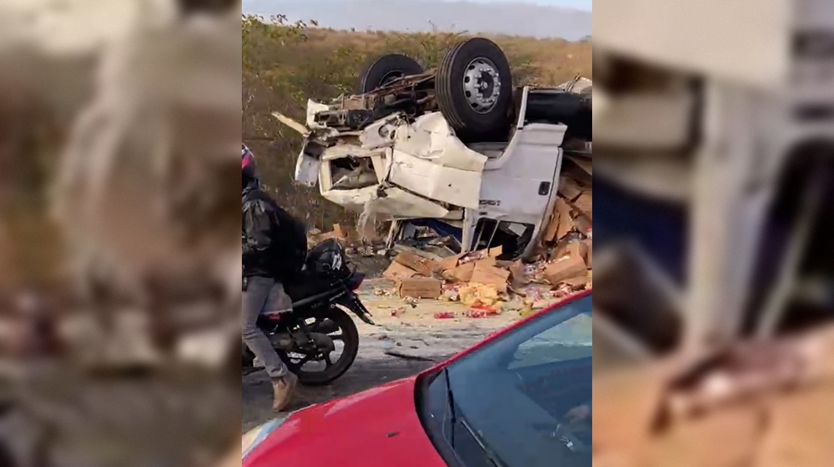 Acidente entre caminhões e carros deixa cinco mortos na BR-230 em Soledade