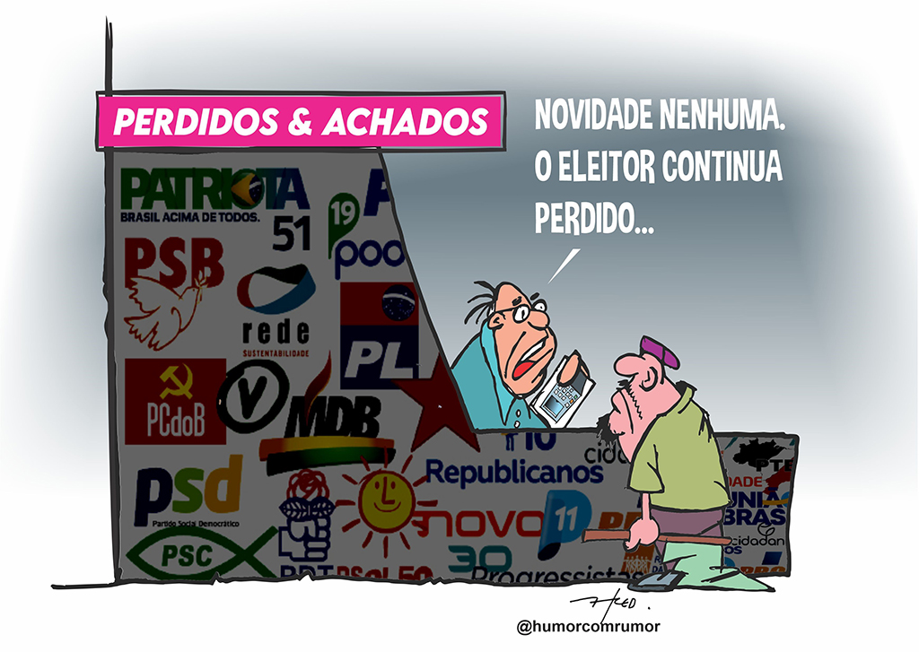 Charge do dia do campinense Fred Ozanan: Sempre perdidos…
