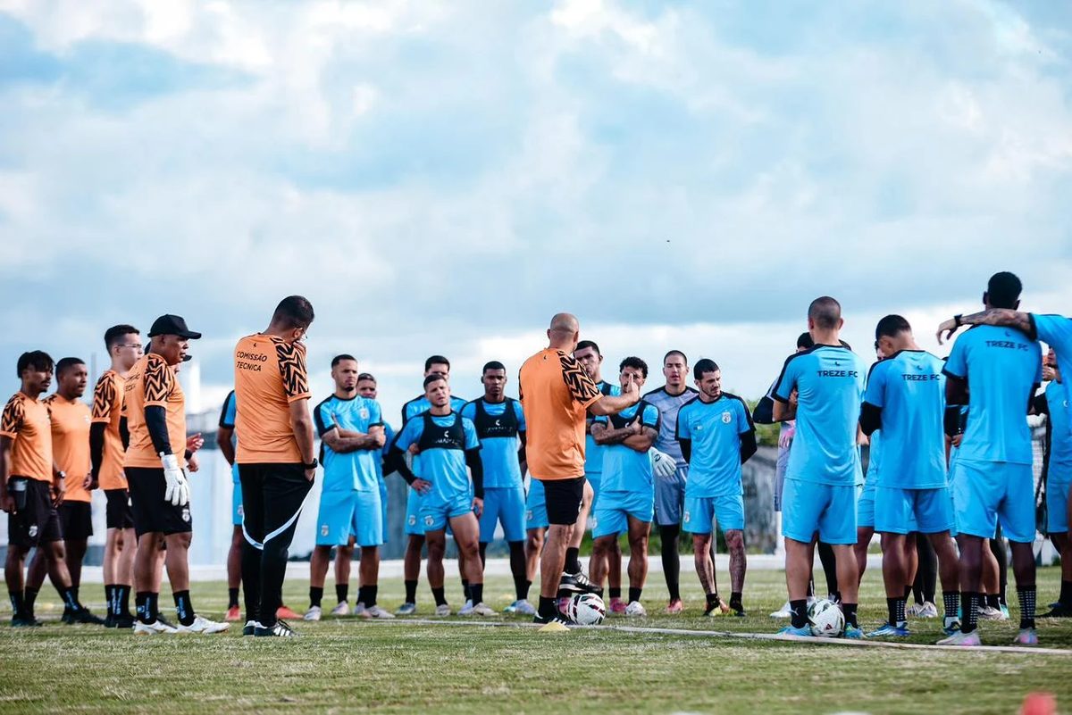 Treze terá seis jogadores emprestados de volta para a disputa da Copa Paraíba