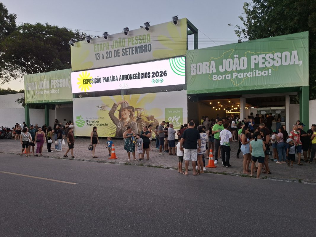 Abertura da Paraíba Agronegócio registra cerca de 20 mil visitantes