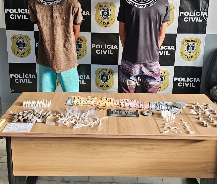 Polícia desarticula ponto de venda de drogas no município de Soledade